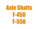 Axle Shafts, 1999-2004 F450, F550 D60F